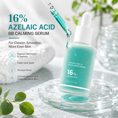 🔥 Buy 1 Get 1 Free✨16% Azelaic Acid Calming Serum with Niacinamide and Vitamin B5