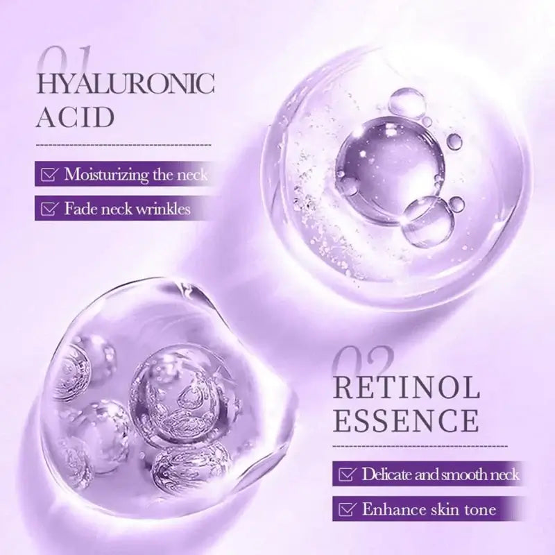 ✨Instant Neck Lift Cream — 🧴 Infused with Retinol & Hyaluronic Acid | Firms the Neck, Reduces Wrinkles & Double Chin