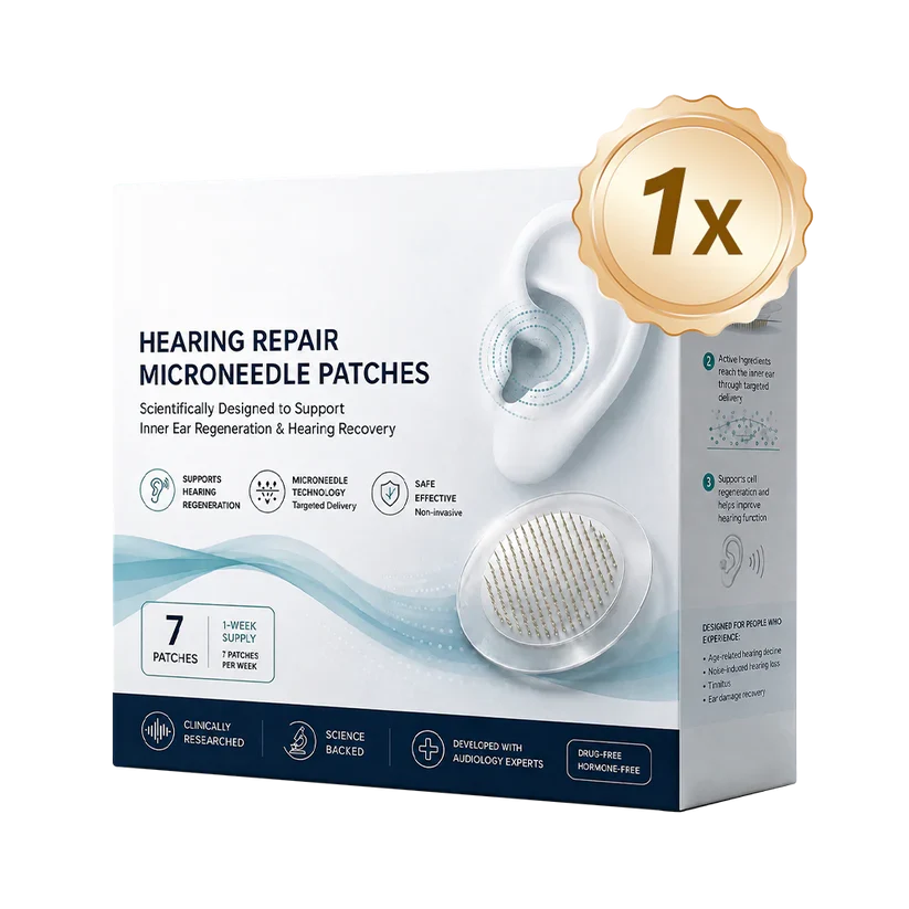 HEARING SUPPORT MICRONEEDLE PATCHES