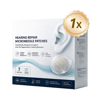 HEARING SUPPORT MICRONEEDLE PATCHES