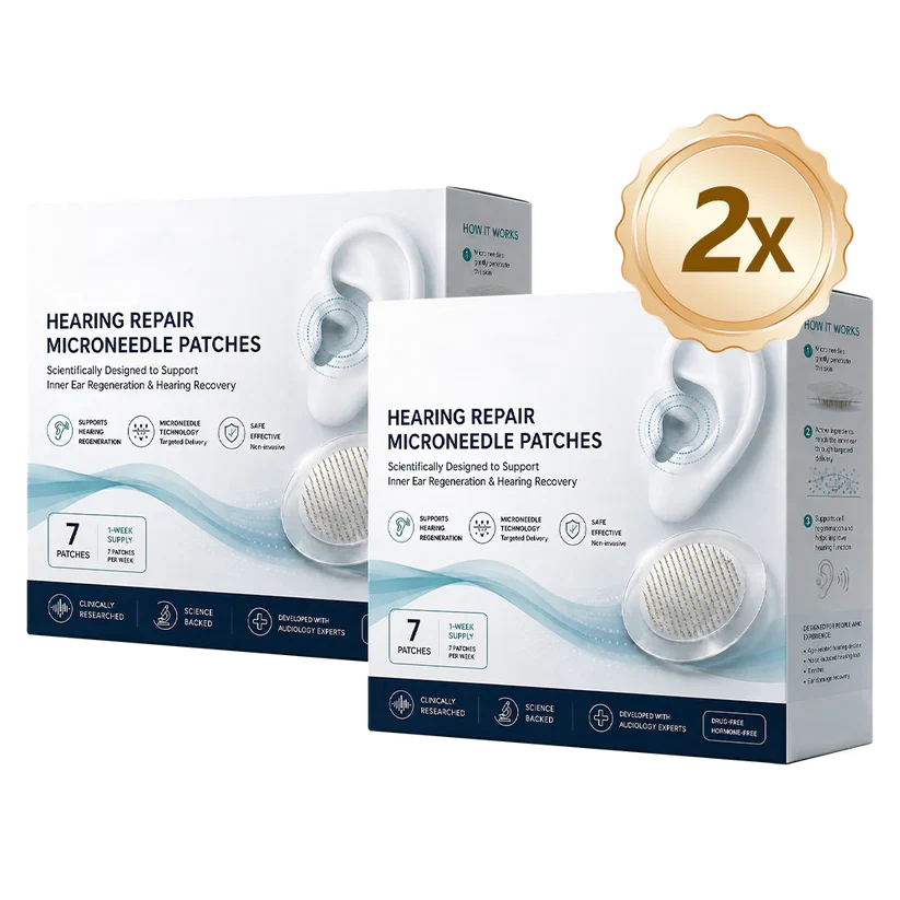 HEARING SUPPORT MICRONEEDLE PATCHES