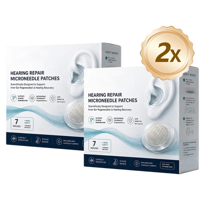 HEARING SUPPORT MICRONEEDLE PATCHES