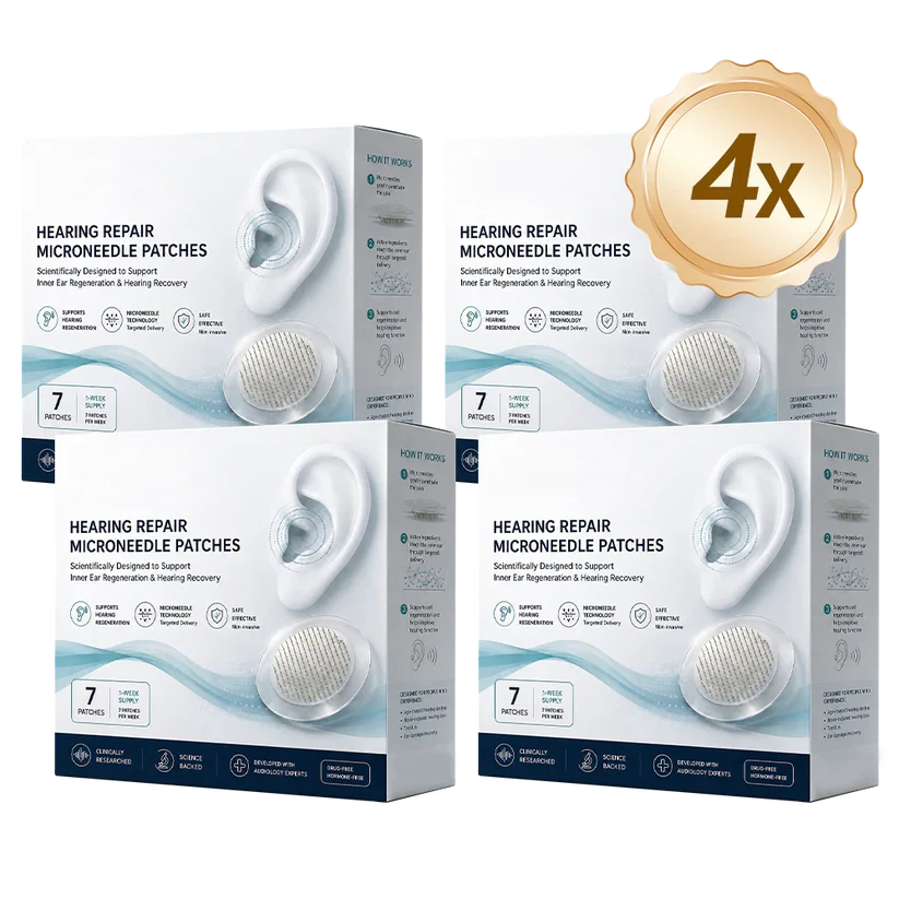 HEARING SUPPORT MICRONEEDLE PATCHES