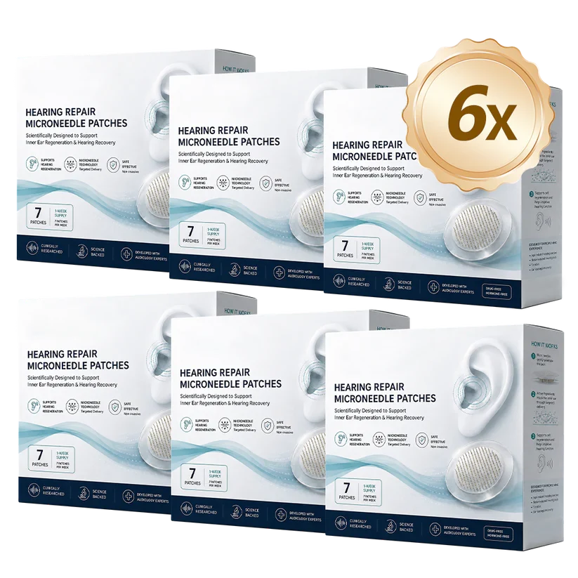 HEARING SUPPORT MICRONEEDLE PATCHES