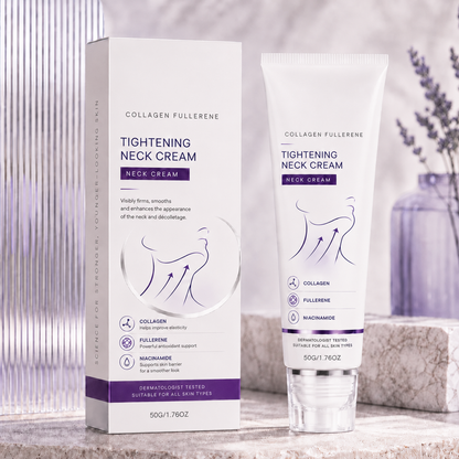 ✨Instant Neck Lift Cream — 🧴 Infused with Retinol & Hyaluronic Acid | Firms the Neck, Reduces Wrinkles & Double Chin