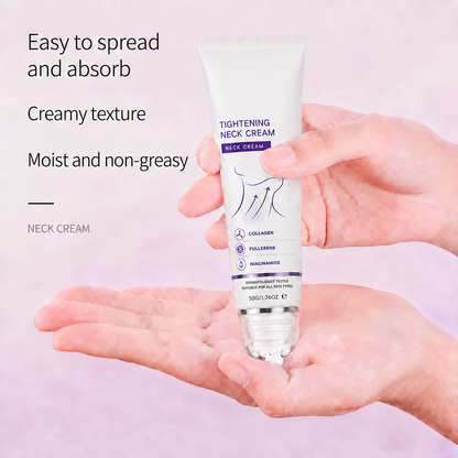 ✨Instant Neck Lift Cream — 🧴 Infused with Retinol & Hyaluronic Acid | Firms the Neck, Reduces Wrinkles & Double Chin